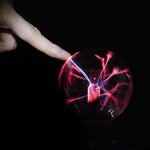 Love Magic Lamp Static Plasma Ball - Electric Light Halloween Outdoor Ion