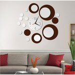 Wall Clock - 3D Frameless Design DIY Art Wall Clocks