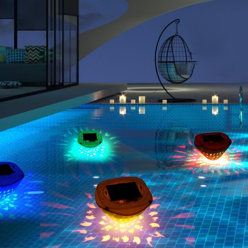 Water Floating Solar IP67 Waterproof Outdoor Decoration - RGB LED Solar Pool Light