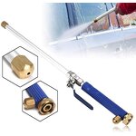 Extendable Washer Sprayer - with 2 Water Hose Nozzle for Garden Hose