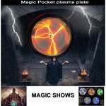 Plasma Plate Mini Pocket Plasma Disk - with Voice and Touch Response
