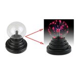 Plasma Ball Science Toy for Kids - Touch Sensitive Plasma Globe Decorative