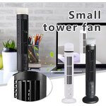 USB Portable Small Desk Fan with Night Light - 13in Fan Quiet Cooling