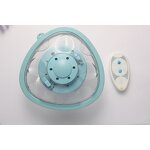 Waterproof Water Pump Floating Pool Fountain - with Lights for Bird Bath