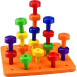 Peg Game with Board - Toddler Activity Occupational Therapy for Autism