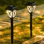 Solar Power Light with Garden - Solar Outdoor Light Cheap Solar Lights