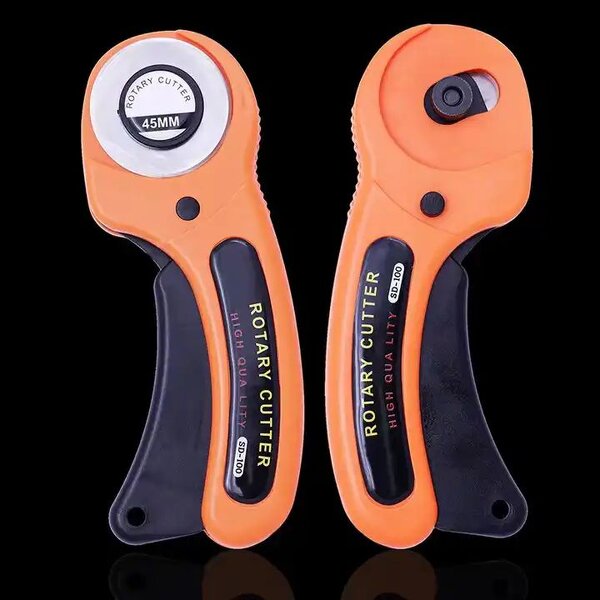 45mm Rotary Cutter for Fabric - with Safety Locker