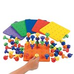 Montessori Sensory Pegboard Set - Develop Sensory Play Occupational Therapy