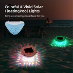 Water Floating Solar IP67 Waterproof Outdoor Decoration - RGB LED Solar Pool Light