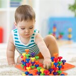 Building Block Toys Kindergarten Children's Assembly Toys - Large Particle