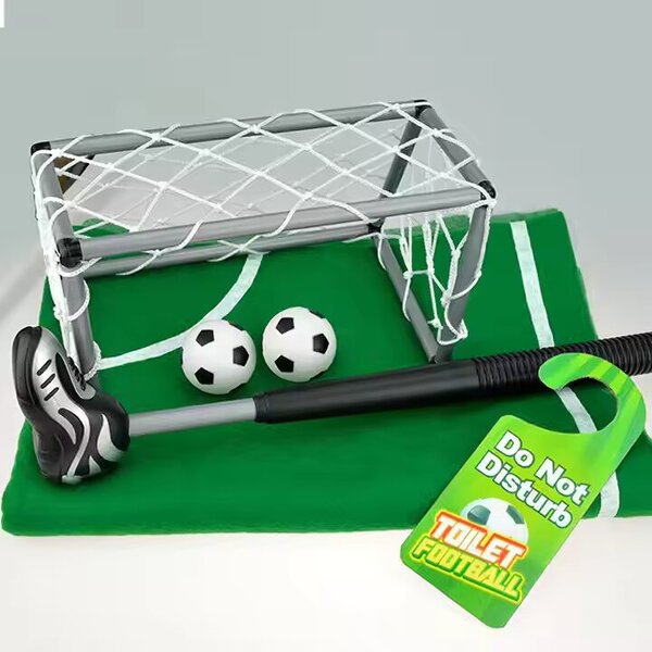 Toilet Football Leisure Puzzle Toy - Creative Toilet Toy