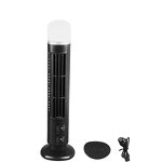 USB Portable Small Desk Fan with Night Light - 13in Fan Quiet Cooling