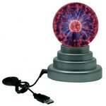 USB Powered Plasma Ball Lamp - Touch Sensitive ABS Nebula Sphere Globe