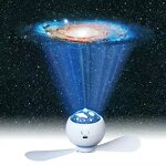 USB Ceiling Light Fan with Remote Control - Rechargeable Camping Light