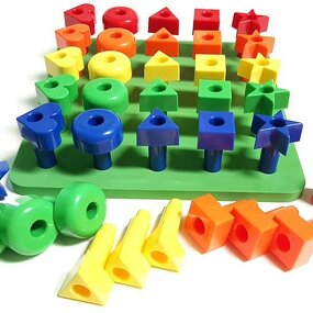 Montessori Sensory Pegboard - Develop Sensory Play Occupational Therapy