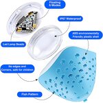 RGB LED Swimming Pool Lights - Atmospheric Party Floating Pool Lights Waterproof