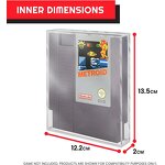 Game Display Protector - 4MM Thick Acrylic Compatible Nintendo NES Anti-Dust Anti-UV