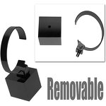 Watch Display Stand - Acrylic Organizer Holder Removable for Watch Bracelet Black