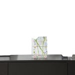 Vase - Modern Floral Book-Shaped Acrylic Crystal Material for Home Tabletop Decoration