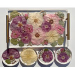 Acrylic Tray - Rectangle for Wedding Flower Preservation Bridal Bouquet Pressed Frame