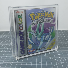 Game Display Case - Acrylic Protective Show Case Box for Game Boy Color Advance
