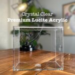 Booster Box Acrylic Case - Factory Sliding Magnetic Lid Clear for Pokemon Card Display