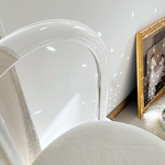 Dining Chair - Australian Design Bedroom Transparent Acrylic Ins Restaurant Photo Crystal