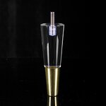 Furniture Legs - Modern Acrylic Transparent Crystal Feet for Sofa Dining Table Outdoor