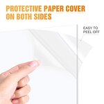 Acrylic Sheets - 5 X 7 Pieces Clear Extruded Plexiglass Plastic Europe Canvas Card