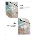 Side Table - Special-shaped Small Nordic Light Luxury Acrylic Simple Modern Corner