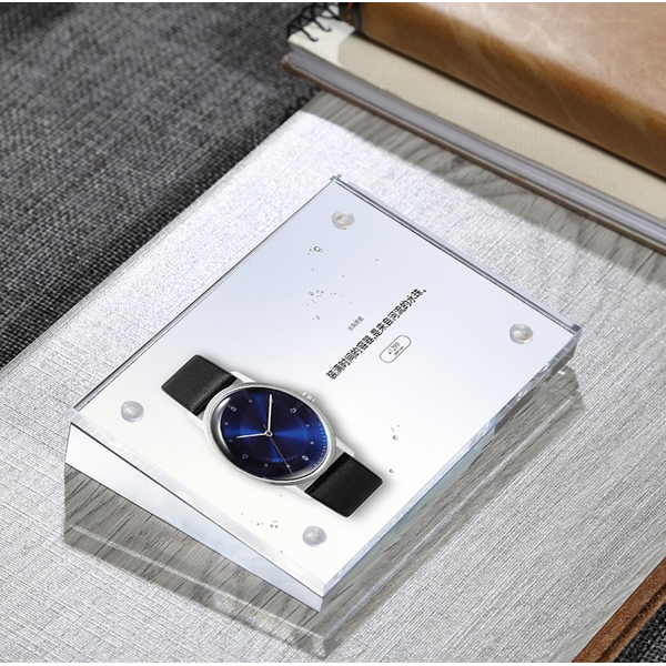 Magnetic Desk Display Stand - Low Price Acrylic Block Custom Magnetic Sign Holder