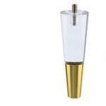 Furniture Legs - Modern Acrylic Transparent Crystal Feet for Sofa Dining Table Outdoor