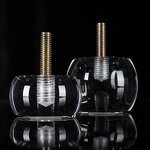 Furniture Legs - Acrylic Transparent Crystal Feet Modern for Sofa Dining Table Cabinet