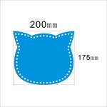 Woven Bag Punching Plate - Round Acrylic Custom Heart-shaped Square Cat Oval High Permeability