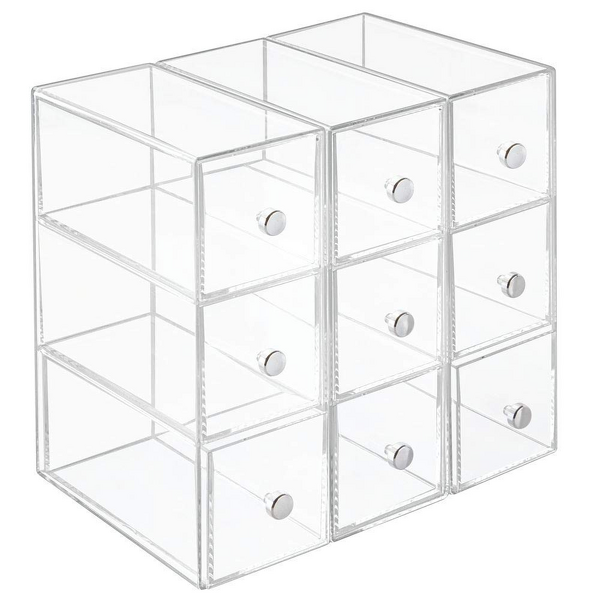 Display Rack - Acrylic Stair Step with Stair Depth for Nail Polish