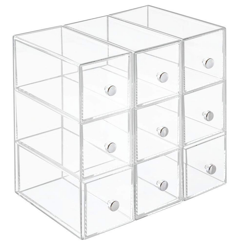 Display Rack - Acrylic Stair Step with Stair Depth for Nail Polish