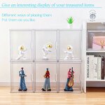 Purse Storage Organizer - 3 Pack Clear Acrylic Display Box for Handbag Stackable