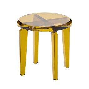 Children's Bench - Small Household Internet Popular Coffee Table Stool Acrylic Transparent