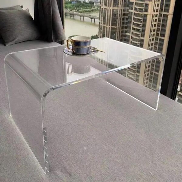 Acrylic Tray - Wholesale Large Transparent Custom Coffee Table Food Display with Insert