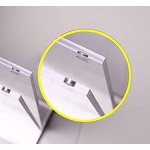 Menu Stand - Tabletop T Shape Photo Frame Sign Double Sided Clear Acrylic Resin