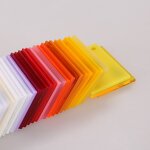 Acrylic Sheet - Color Plexiglass Wholesale Colorful Glitter for Laser Cutting
