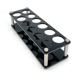 Wine Cup Holder - Transparent Clear Acrylic Heavy Base Lucite Shot Glass Rack