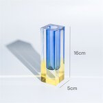 Flower Vase - INS Living Room Colorful Wedding Plastic Tall Cylinder Colorful Acrylic