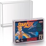 Acrylic Display Case - Compatible with Nintendo SNES N64 Game Box Clear Protective