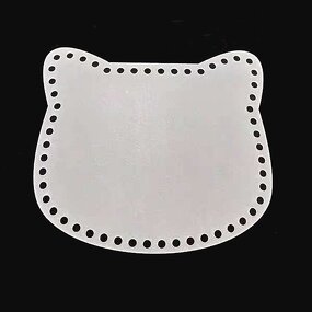 Bag Weaving Board - 6 Pack Acrylic Round Clear Front Back Panel Shaper for DIY Knitting