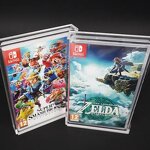 Video Game Protector - PS3 PS4 PS5 GameBoy SNES N64 Acrylic Display Case Plastic