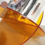 Bookshelf - Factory Custom Acrylic Planet Nordic Study Shelf Color Transparent Plexiglass