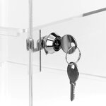 Acrylic Display Stand - Rotating Lockable Showcase Display Case