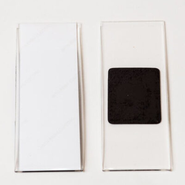 Magnetic Frames - PHOTO BOOTH NOOK 2X6 Acrylic with Inserts for Photobooth Strips