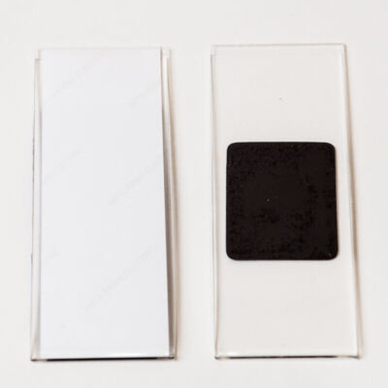 Magnetic Frames - PHOTO BOOTH NOOK 2X6 Acrylic with Inserts for Photobooth Strips